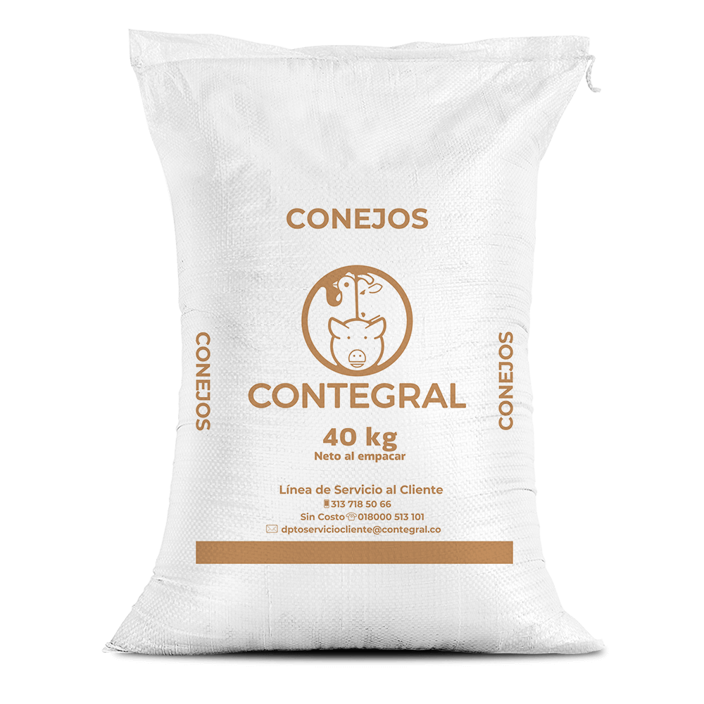 Conejos Contegral 40kg | Alimento Peletizado Funcional para Conejos • Discontegral Ibagué y Tolima | Discontegral Ibagué Tolima - Concentrados Contegral - Ringo - Nutriss - Mirringo - Filpo Conejos Contegral 40kg | Alimento Peletizado Funcional para Conejos • Discontegral Ibagué y Tolima
