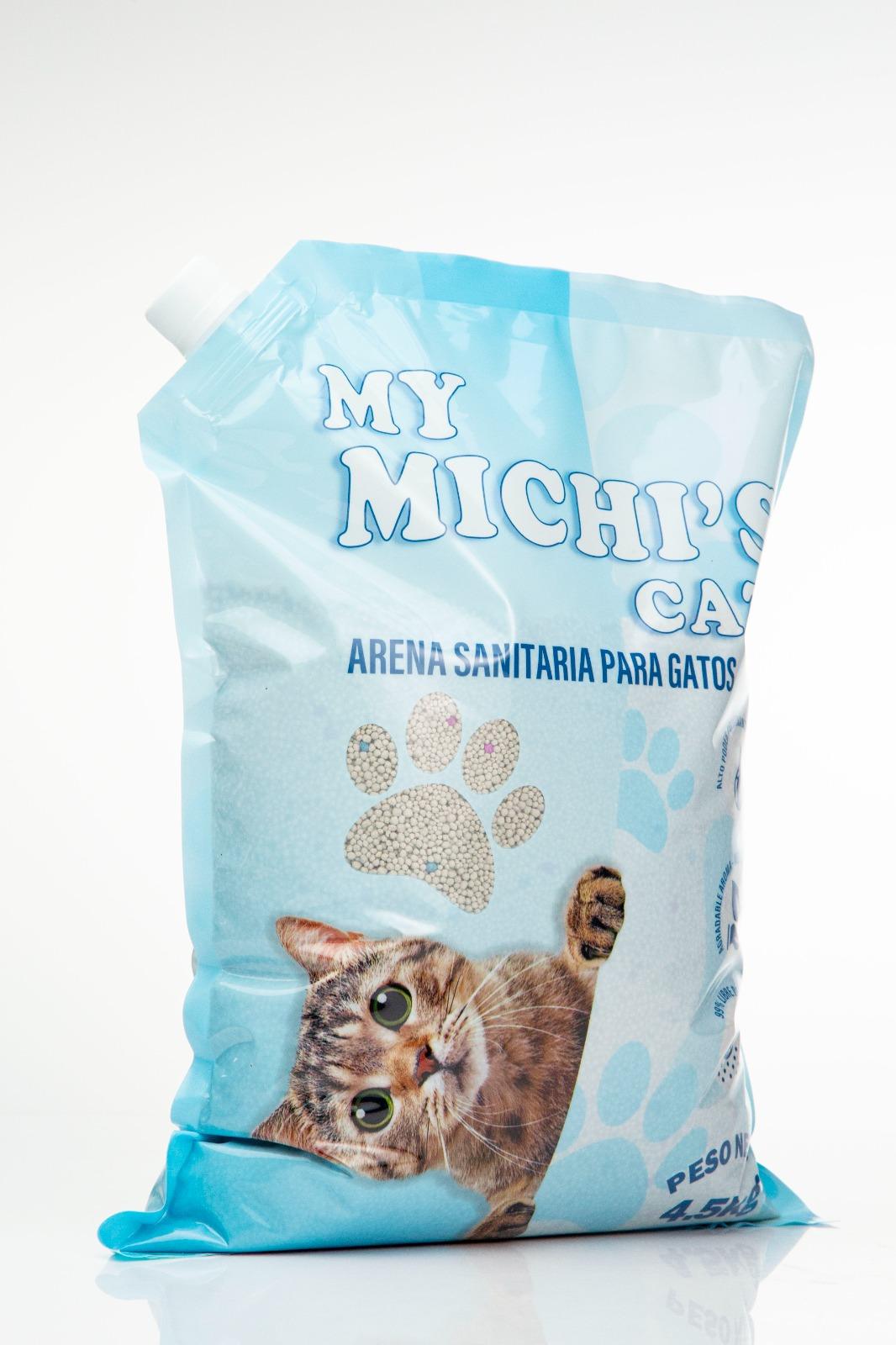 My Michi’s Cat Arena Sanitaria para Gatos | Bentonita Natural, Control de Olores y 99% Libre de Polvo | Discontegral Ibagué Tolima - Concentrados Contegral - Ringo - Nutriss - Mirringo - Filpo My Michi’s Cat Arena Sanitaria para Gatos | Bentonita Natural, Control de Olores y 99% Libre de Polvo - Imagen 2